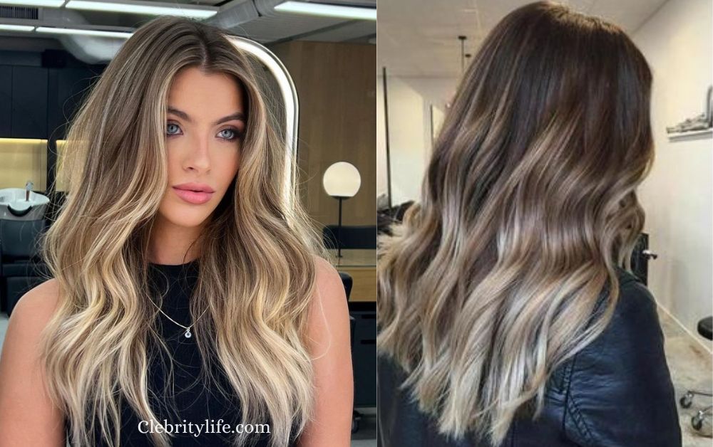 Beautiful Black Hair with Blonde Highlights Style Ideas  13 Blonde Ombre on Dark Hair Beautiful Ideas