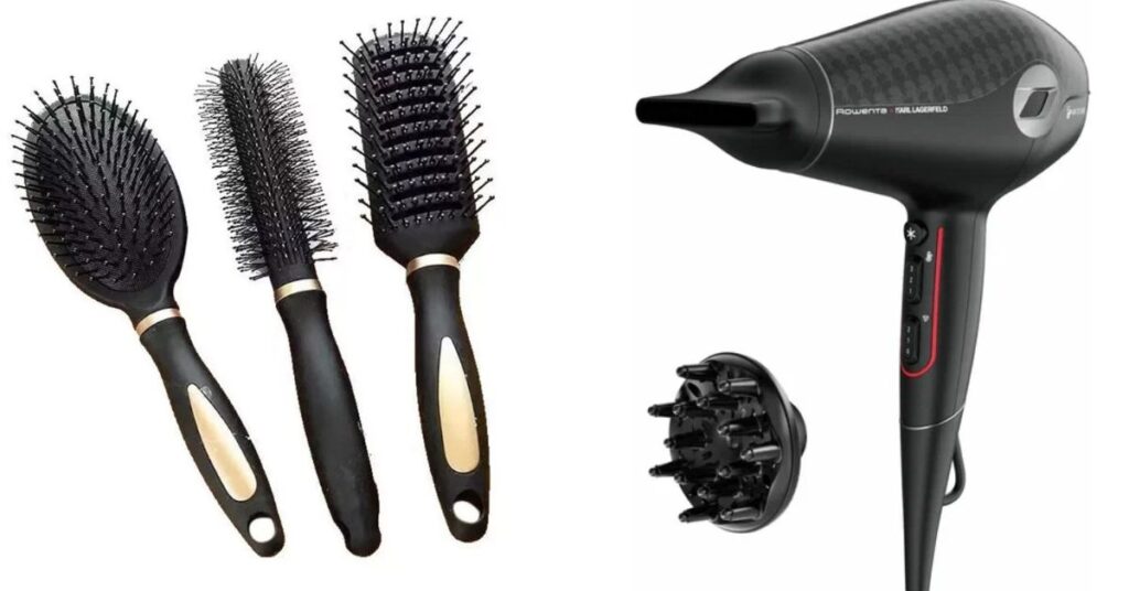 Flat lay or product diffuser, brush, etc