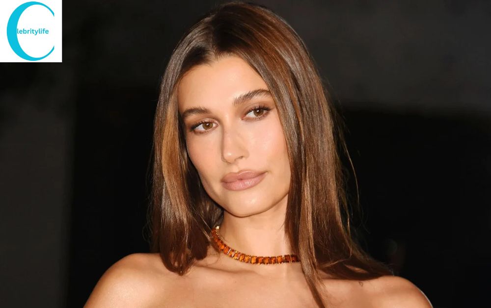 Hailey Bieber Hair with Soft Blonde Shades