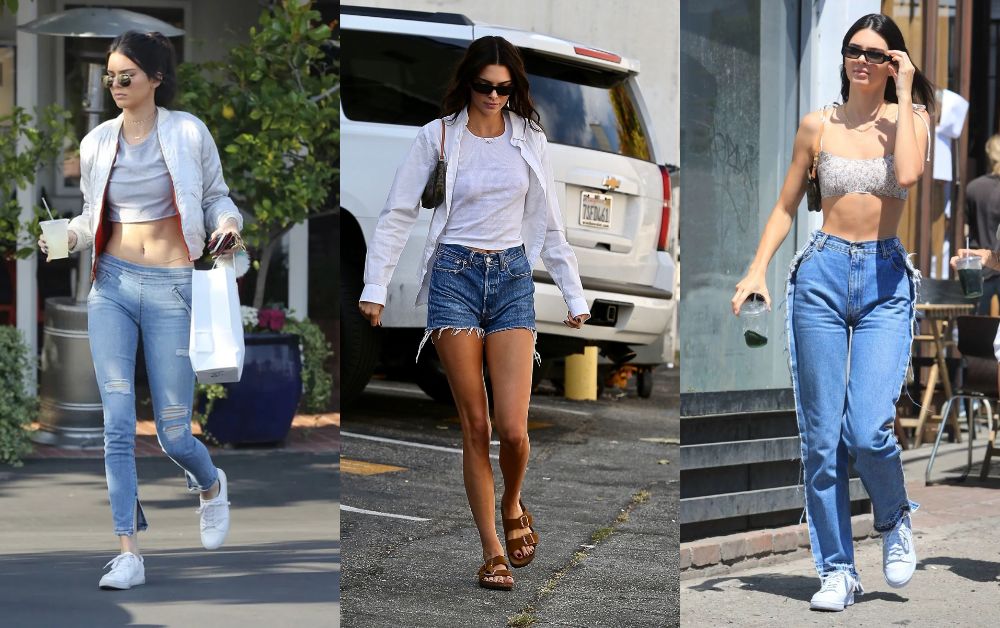 Kendall Jenner minimalist street style beige neutral outfit trench coat paparazzi photo