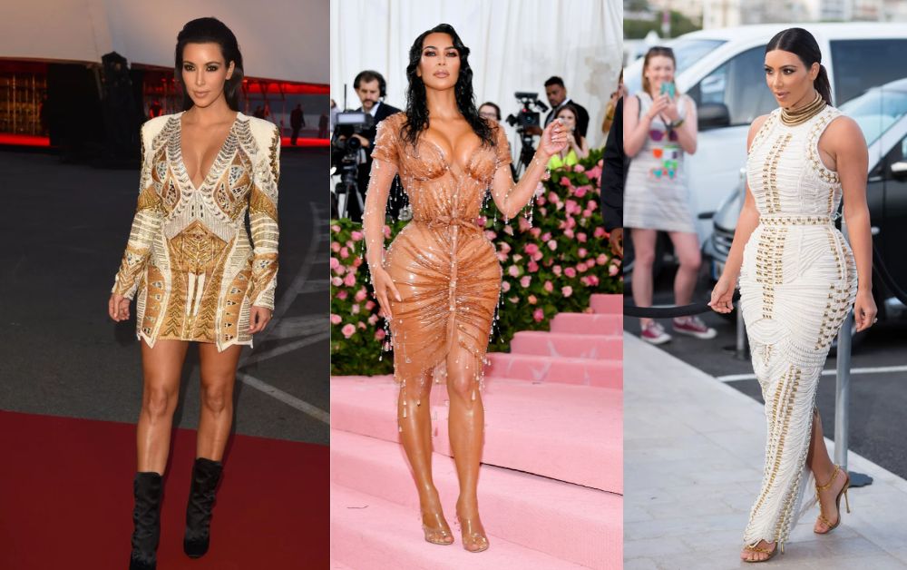 Kim Kardashian Outfits Red Carpet Glamour