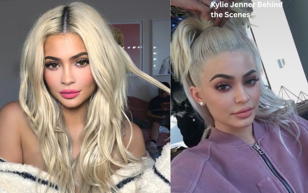 Kylie Jenner Behind the Scenes: Stylists and Hair Prep