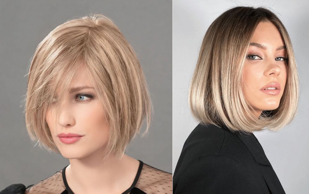 Matching bob hairstyles for different face shapes