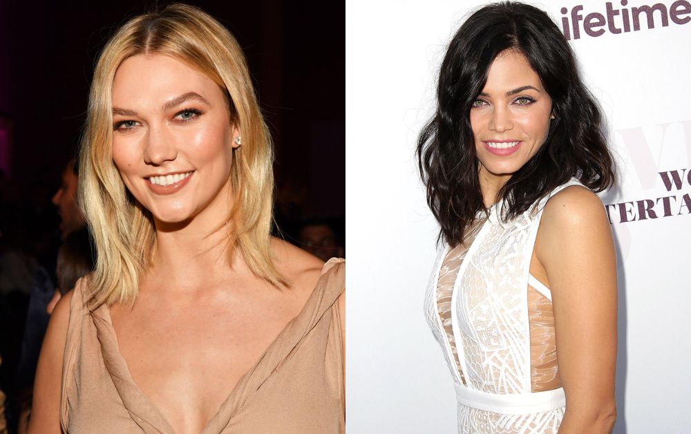 Shoulder length hairstyles for different face shapes comparison