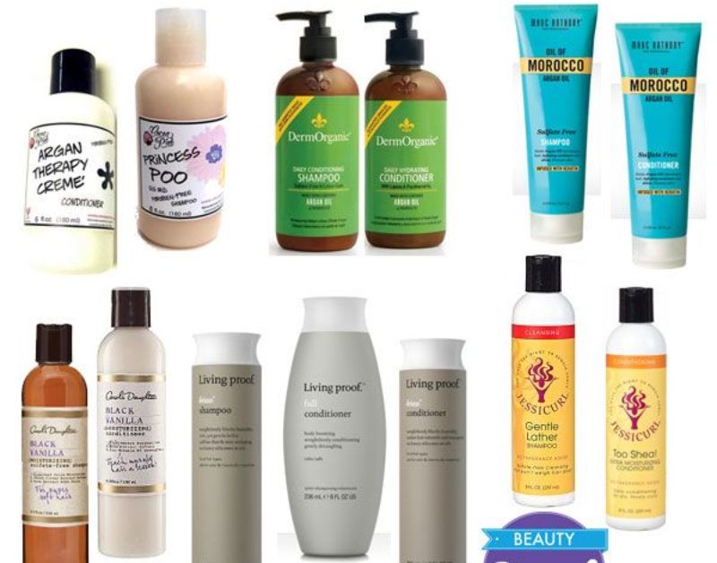 Sulfate-free shampoo and hair care products for maintaining low lights in brown hair