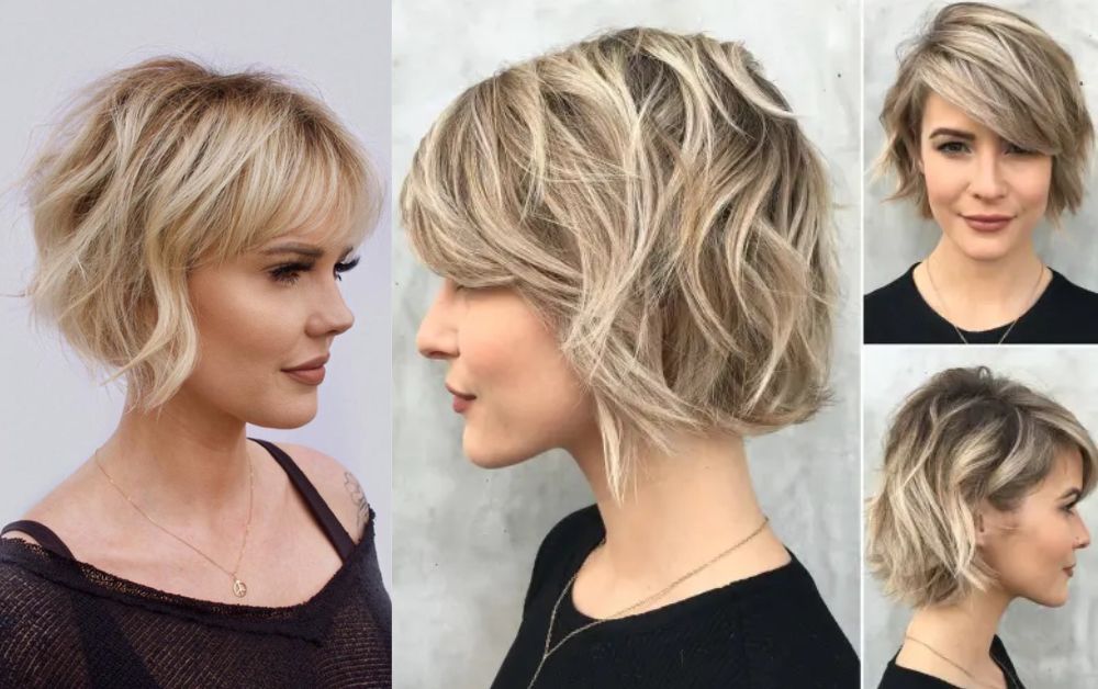 20 Wavy Hair Bob: Stylish Ideas to Inspire Your Next Look 13 Choppy wavy hair bob with edgy layers