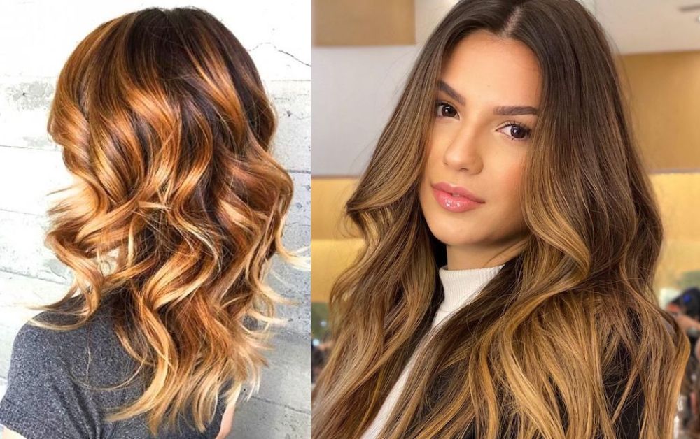 12 Trending Styles Ombre Hair Color for Brunettes 2025 3 Classic ombre hair color for brunettes with caramel ends