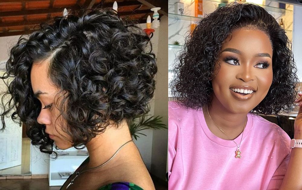 Curly Bob Hairstyles for Black Woman That Turn Heads 3 Classic short curly bob hairstyle for black woman