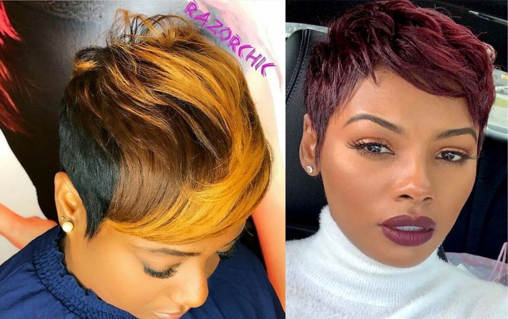 Pixie Haircuts for Black Woman That Redefine Bold Beauty 7 Colored Pixie Haircuts for Black Woman