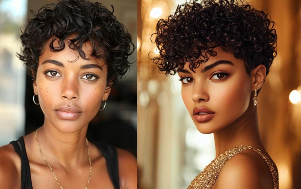 Pixie Haircuts for Black Woman That Redefine Bold Beauty 3 Curly Pixie Haircuts for Black Woman