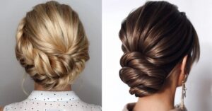 Easy updos for long hair