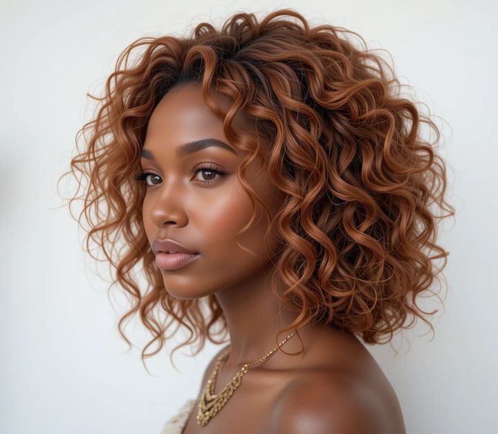 20 Stunning Short Hairstyles for Black Woman to Try in 2025 13 Layered copper curls hairstyles for black woman