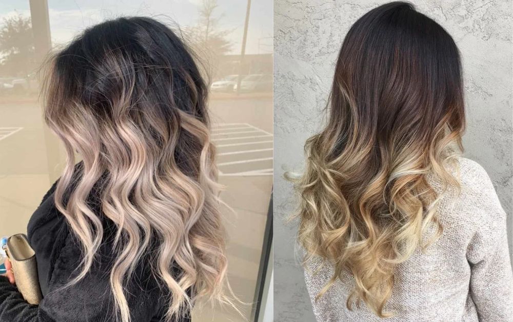 Transform Your Look with Ombre Hair Color Ideas & Tips 5 Long wavy hairstyle ombre color.
