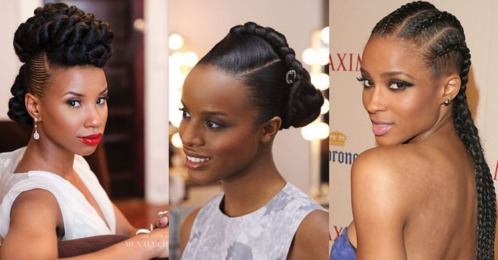 Natural Looks for Special Events For black woman
