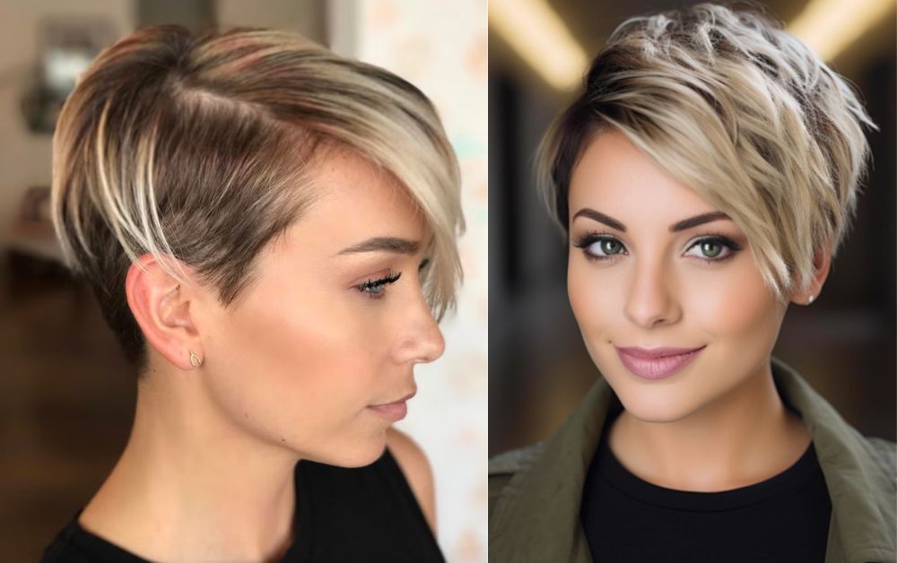 Transform Your Look with Ombre Hair Color Ideas & Tips 4 Short bob with caramel ombre fade