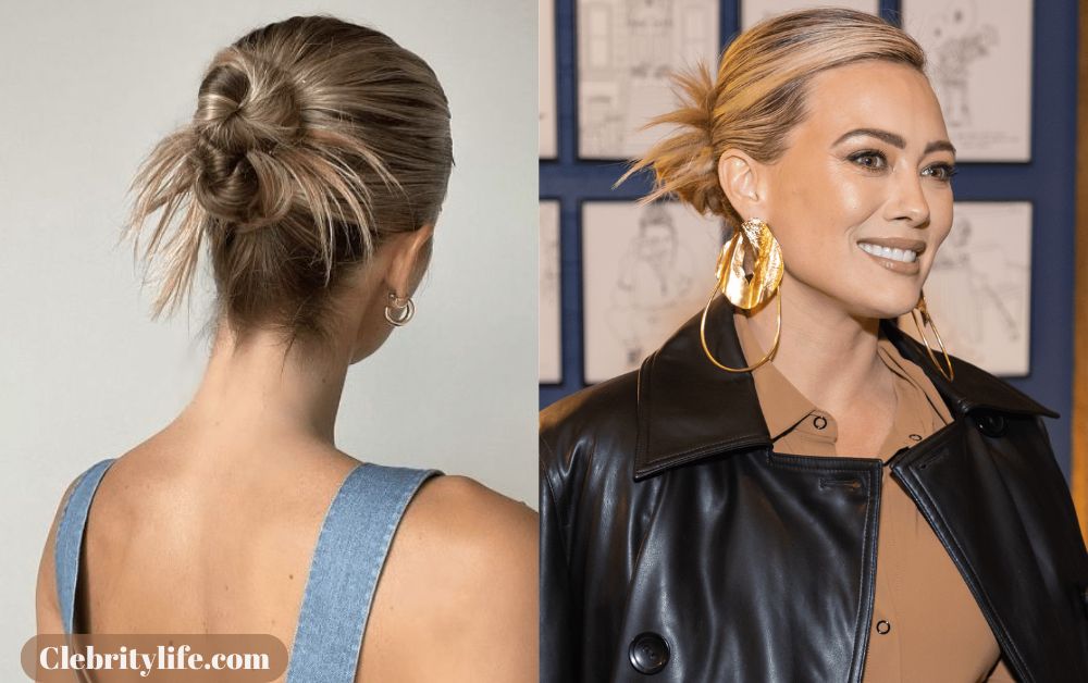 Trendy Spiky Hairstyles to Rock an Edgy and Modern Look 13 Spiky Bun Updo You'll try