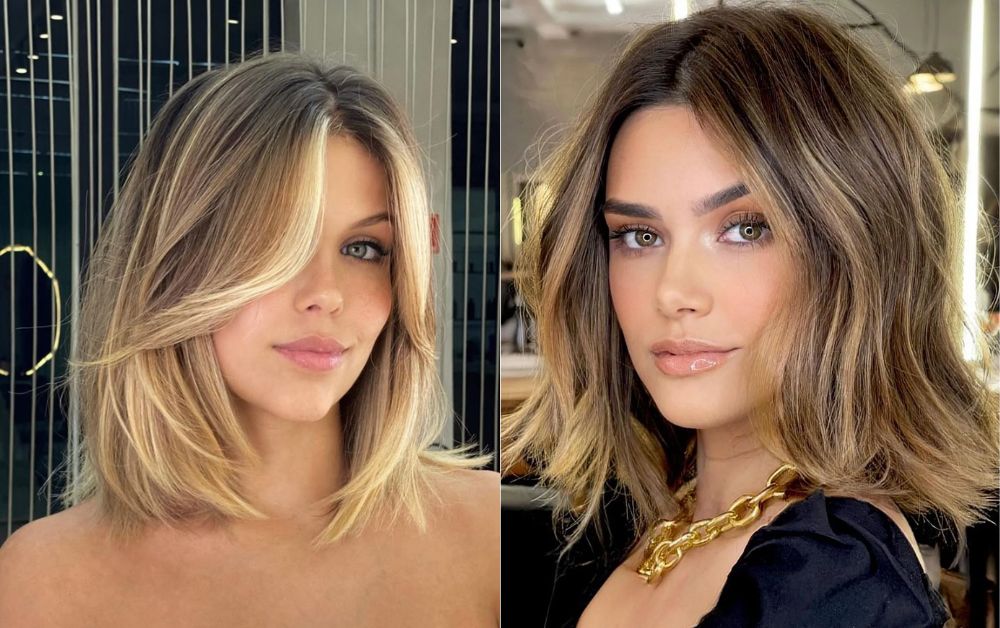 20 Wavy Hair Bob: Stylish Ideas to Inspire Your Next Look 14 Wavy hair bob with balayage highlights