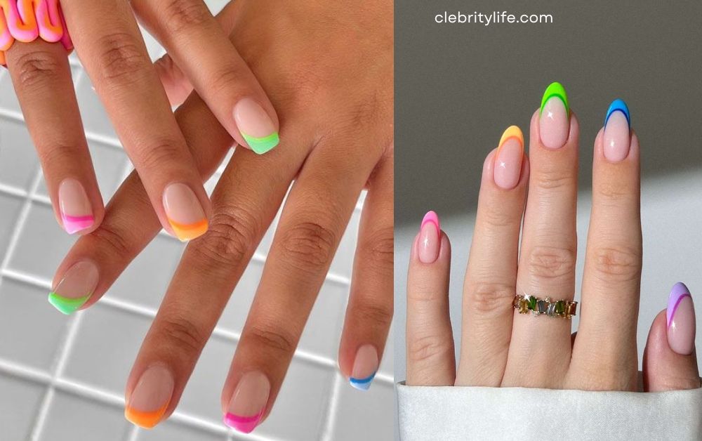 French Nail: Timeless Elegance for Every Occasion 5 Classic Colored Tips French Nail designs