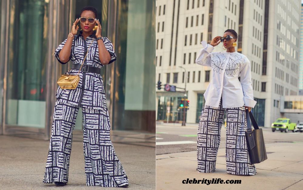 Patterned Black and White Prints Black and white outfits black women