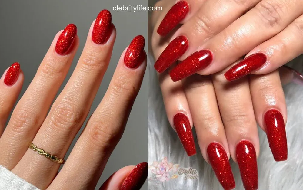 Red Nail beautiful