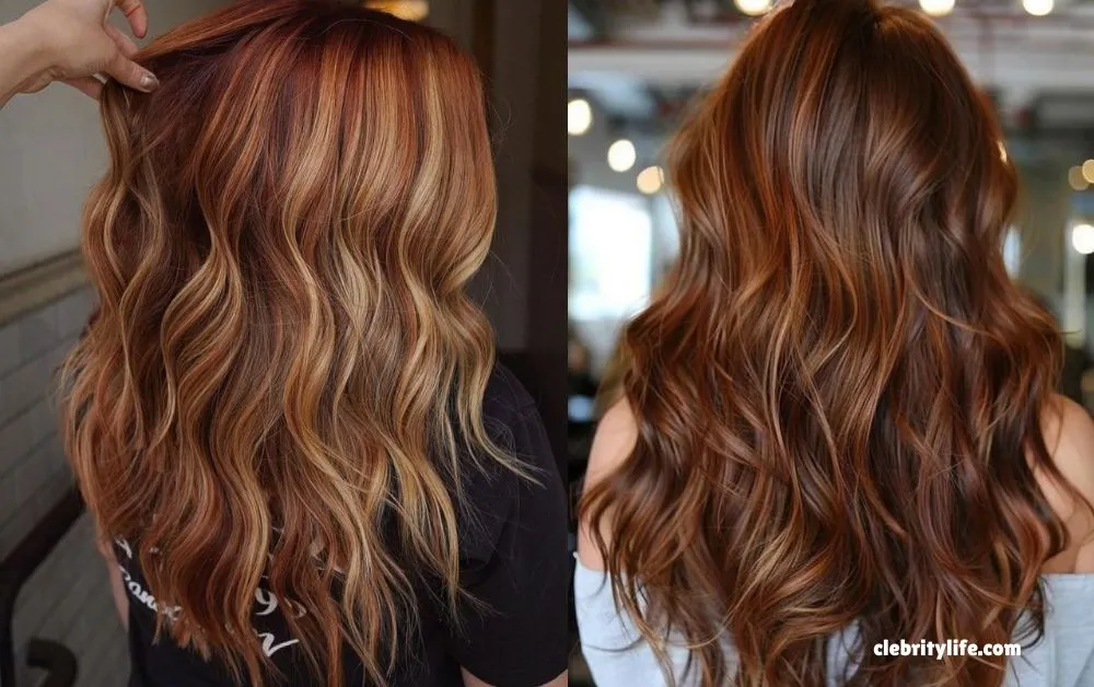 Auburn Hair Styles: Timeless Looks, Trends & Inspiration 7 Two Classic Auburn Hair with Highlights Styles