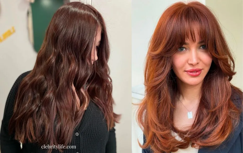 Auburn Hair Styles: Timeless Looks, Trends & Inspiration 4 Two Classic Deep Auburn Layers Styles