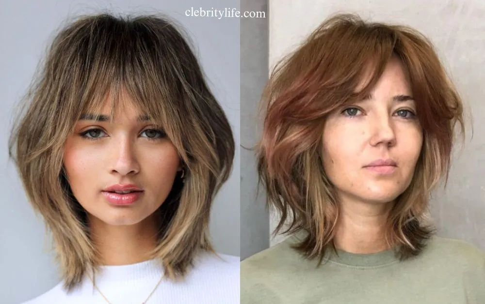 Wolf Haircut Styles: Trendy & Edgy Hair Inspiration 2 Two Designs Classic Layered Wolf Haircut