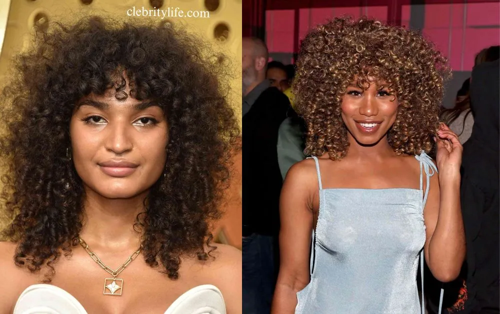 Wolf Haircut Styles: Trendy & Edgy Hair Inspiration 6 Two Designs Curly Wolf Haircut Style