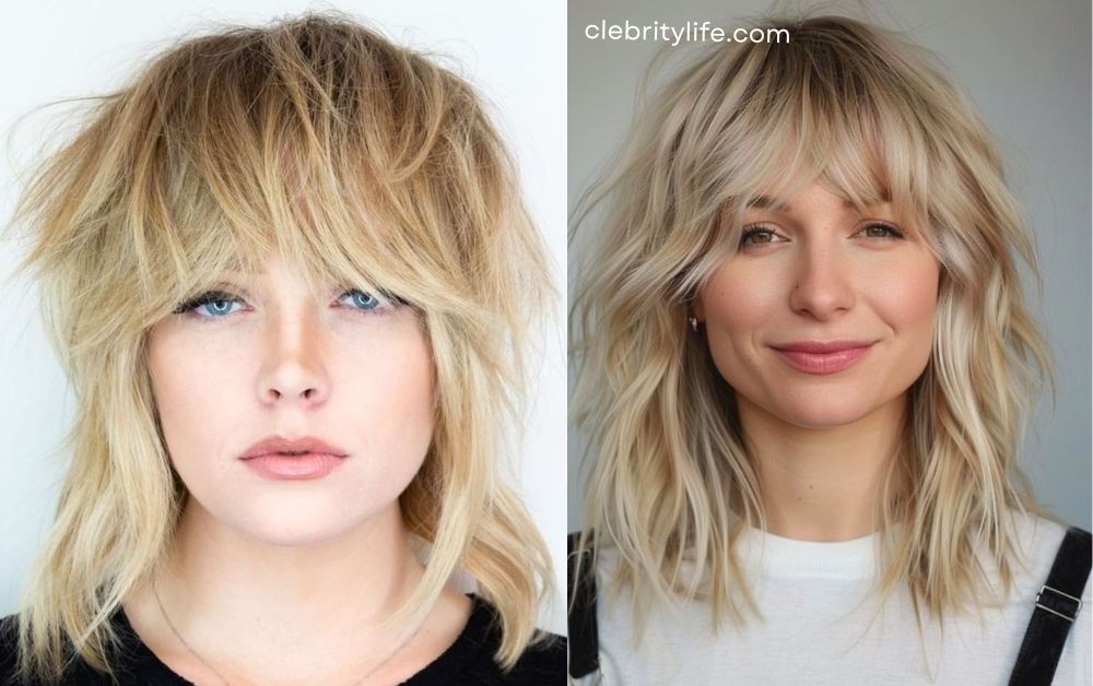 Wolf Haircut Styles: Trendy & Edgy Hair Inspiration 11 Two Minimalist Soft Wolf Haircut Designs