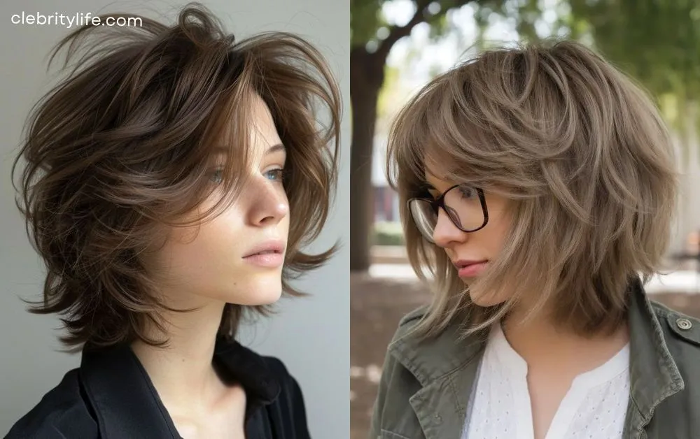 Wolf Haircut Styles: Trendy & Edgy Hair Inspiration 10 Two Wolf Haircut with Volume Boost Designs