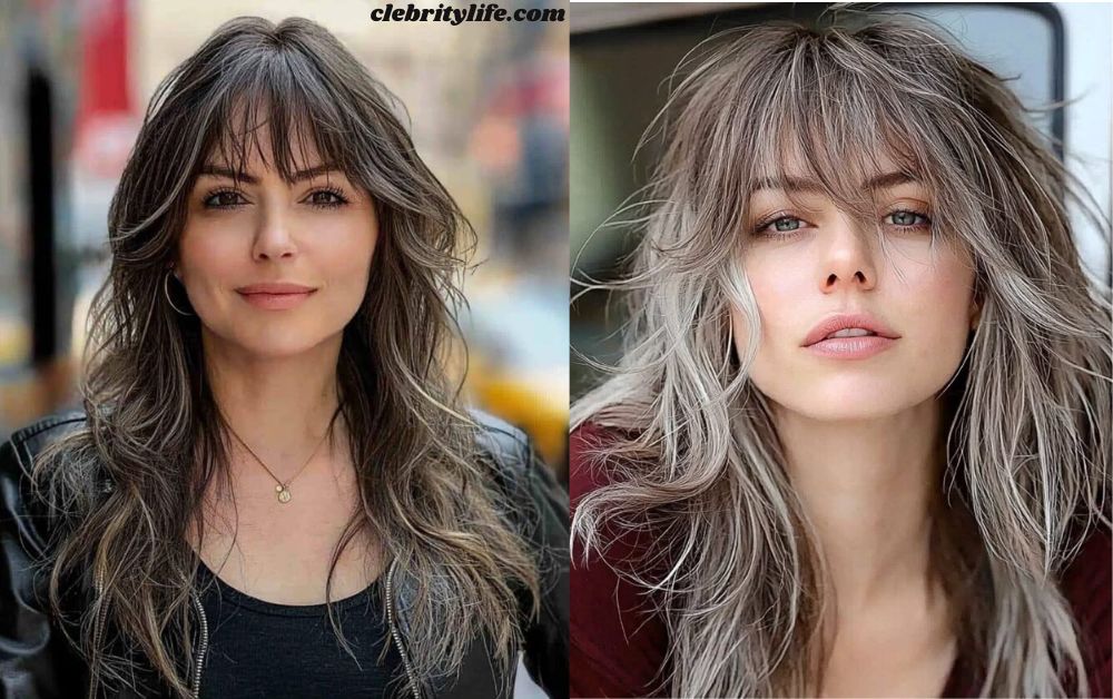 Wolf Cut with Bangs two ideas