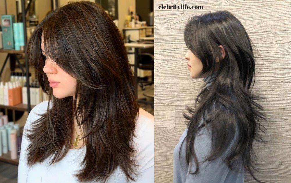 Wolf Haircut for Straight Hair for woman ideas two different styles