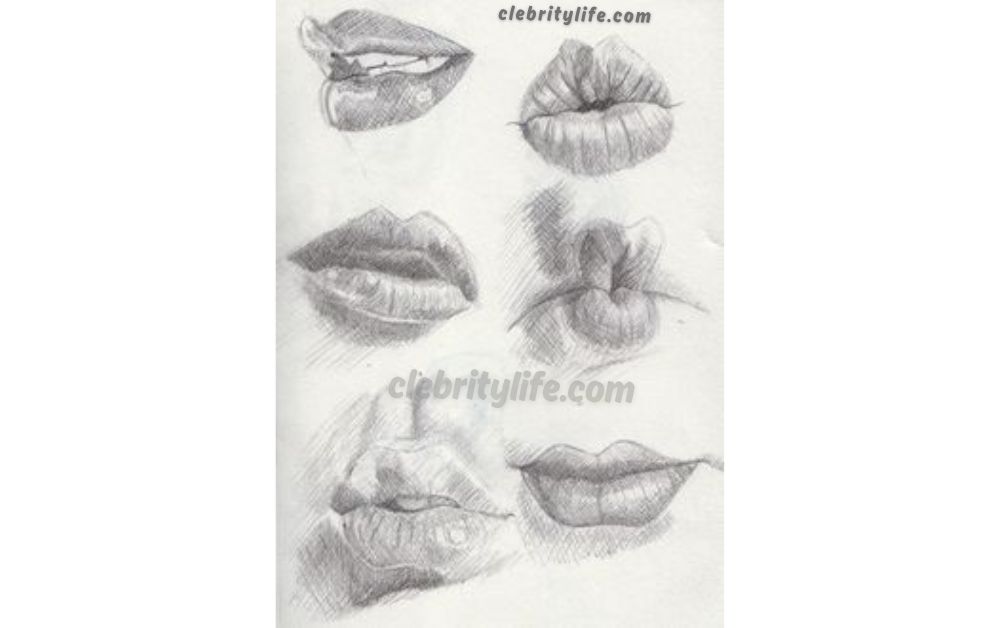 Lips Drawing: 10 Creative Ideas to Master Realistic Lip Art 5 Best Pouty lips drawing look