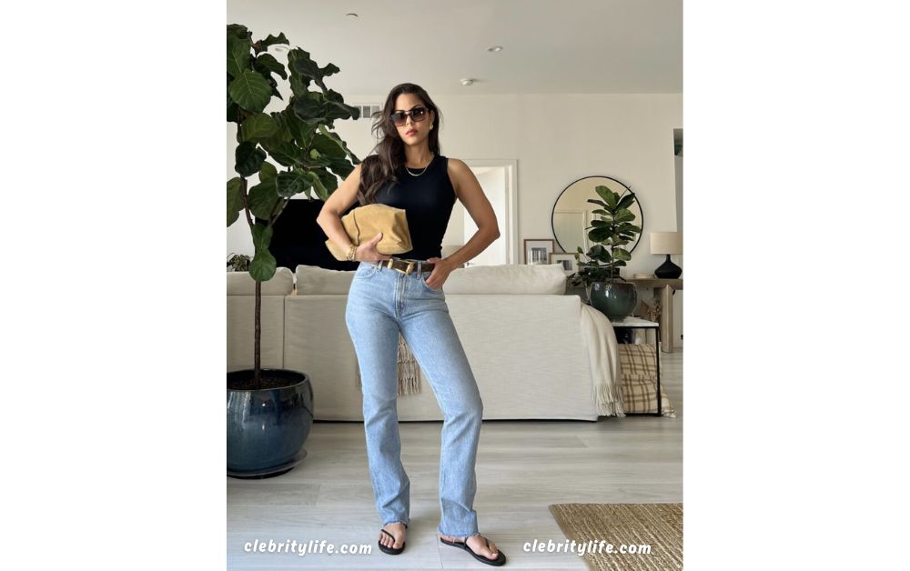 Best Straight-Leg Jeans with Structured Tops Looks jeans