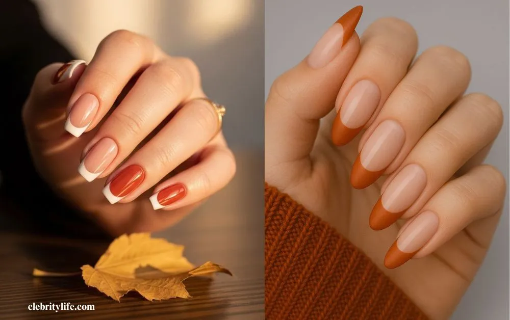 Top 10 Stunning Nail Design Ideas for Every Occasion 2 _Classic French Nail Design for Timeless Elegance Classic French Nail Design Two designs