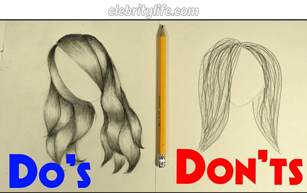 Hairstyles Drawing Ideas: Creative Ways to Master Hair Art 11 Common Mistakes to Avoid When Drawing Hair Ideas