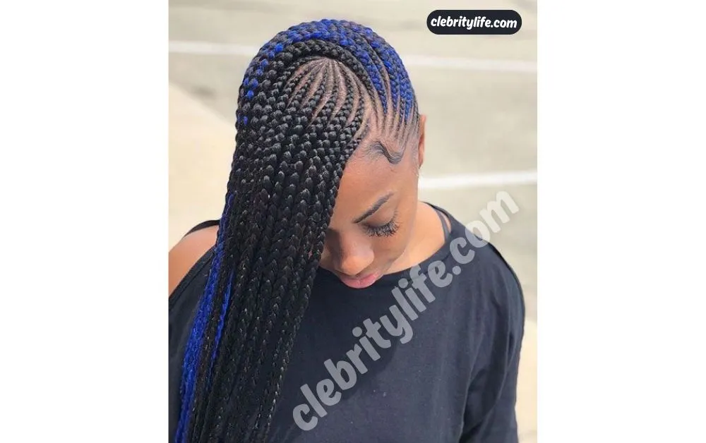 Lovely Lemonade Braids Styles for Black Women style