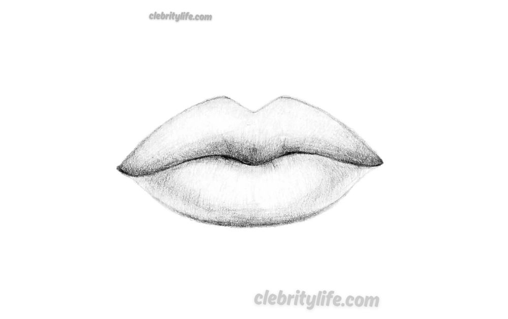 Lips Drawing: 10 Creative Ideas to Master Realistic Lip Art 3 Shading and Light Play lips drawing look