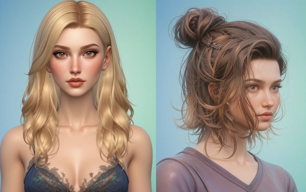 Sims 4 Alpha Hairs: Transform Your Sims with Realistic Styles 7 Top Trending Sims 4 Alpha Hairs Packs to Try