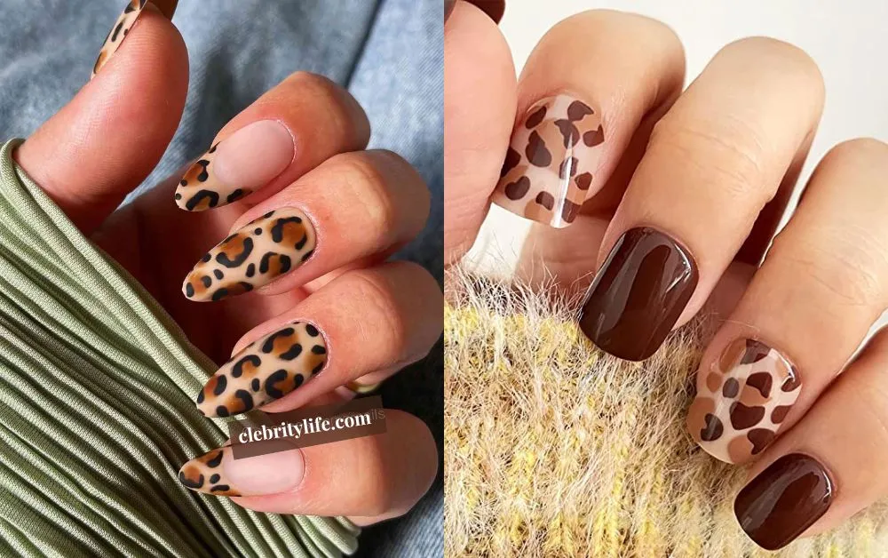 10 Adorable Nail Designs for Kids They’ll Love 7 Two Animal Print Nail Designs for Kids