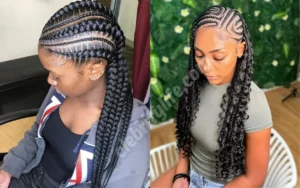 Two Beautiful Braided Hairstyles for Black Women Looks