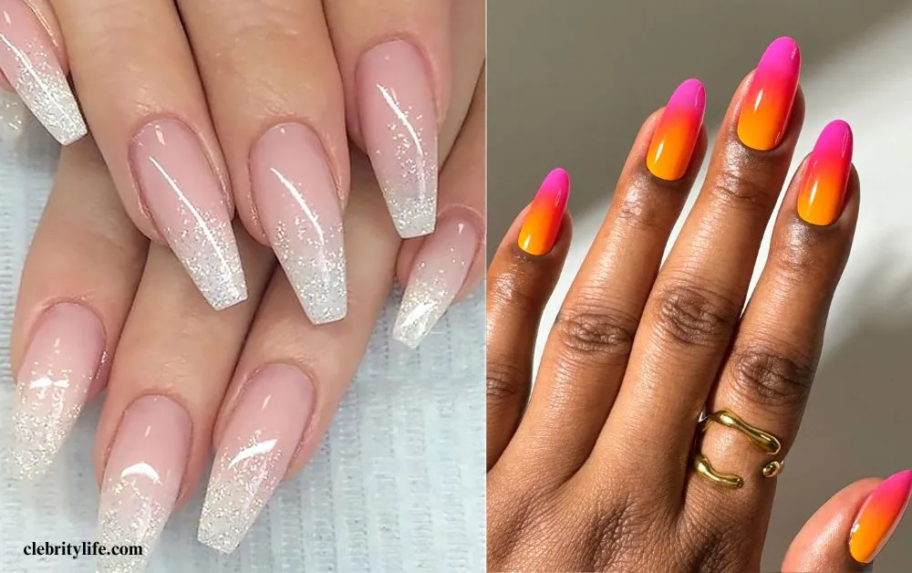 Top 10 Stunning Nail Design Ideas for Every Occasion 4 Two Beautiful Ombre Nail Design with Gradient Effect