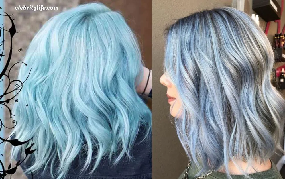 Blue Hair: Trendy Shades, Expert Styling & Care Tips 2 Two Beautiful Pastel Blue Hair Ideas
