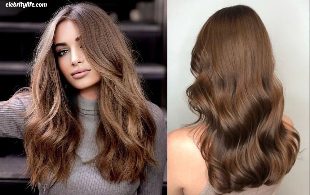 Two Beautiful & lovely Golden Brown Hair Ideas