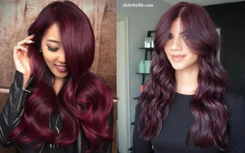 Gorgeous Burgundy Hair Color Ideas for Every Hair Type 2 Two Classic Burgundy Hair Styles