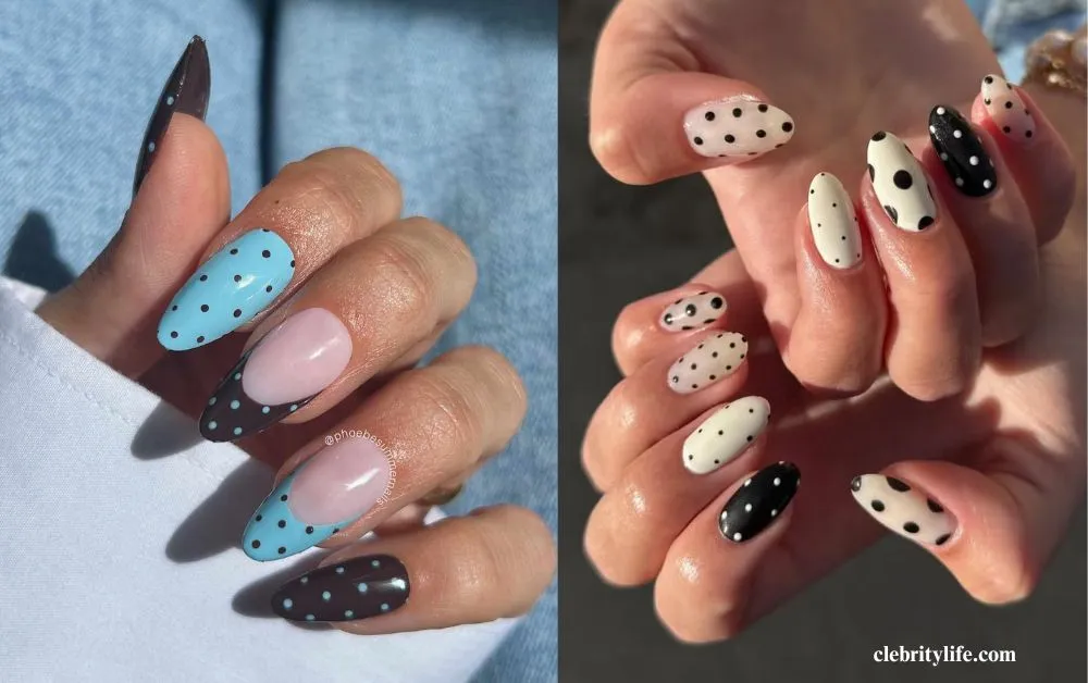 10 Adorable Nail Designs for Kids They’ll Love 2 Two Cute Polka Dot Nail Designs for Kids