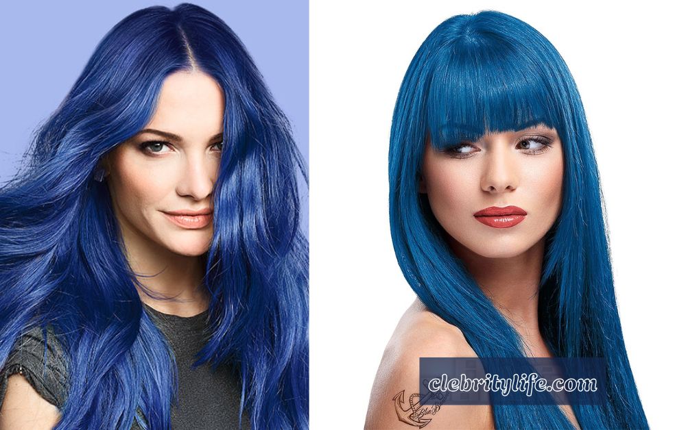 Blue Hair: Trendy Shades, Expert Styling & Care Tips 11 Two Denim Blue Hair styles Ideas