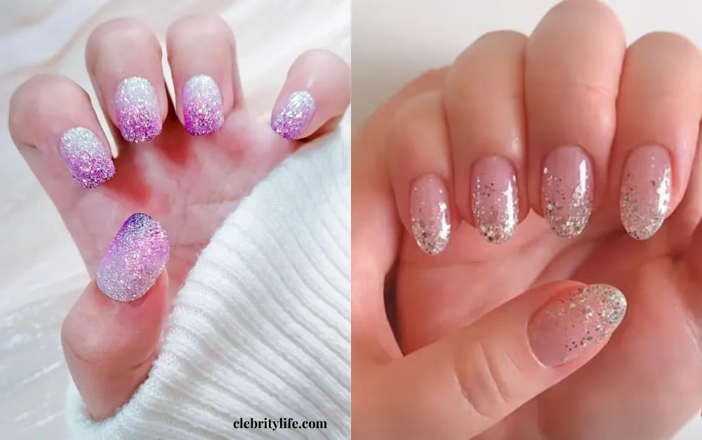 10 Adorable Nail Designs for Kids They’ll Love 4 Two Glitter and Sparkle Nail Designs for Kids