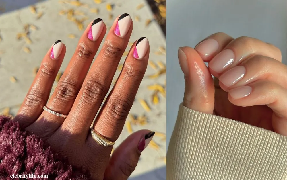 Top 10 Stunning Nail Design Ideas for Every Occasion 9 Two Minimalist Nail Design with Simple Elegant Style