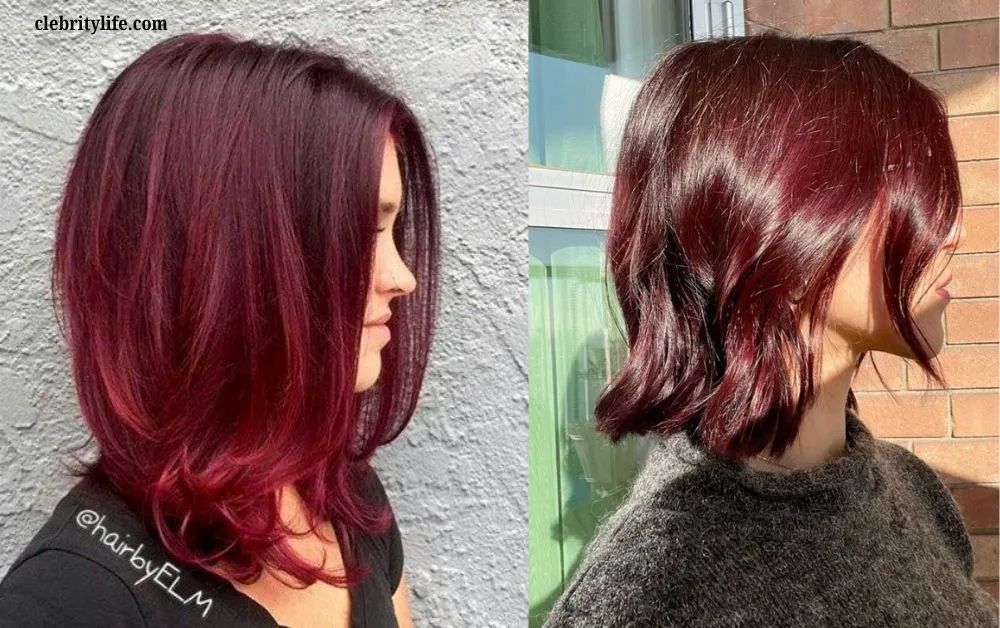 Cherry Red Hair: 10 Stunning Styles for a Bold New Look 10 Two Short Cherry Red Hair Styles